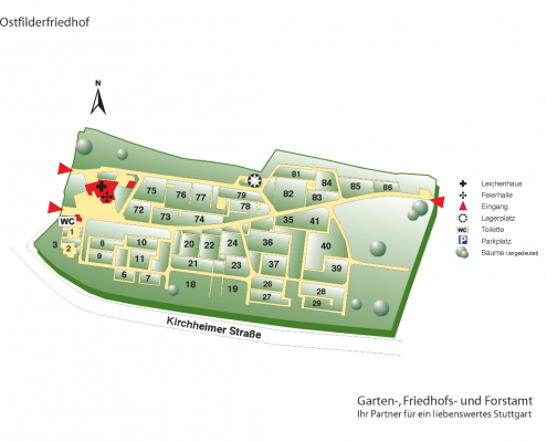 Ostfilderfriedhof_Uebersichtskarte_Garten-, Friedhofs- und Forstamt-Enslin