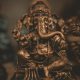 Goldene Figur des Ganesha